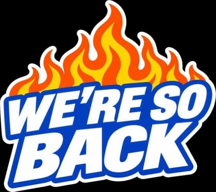 We’re So Back